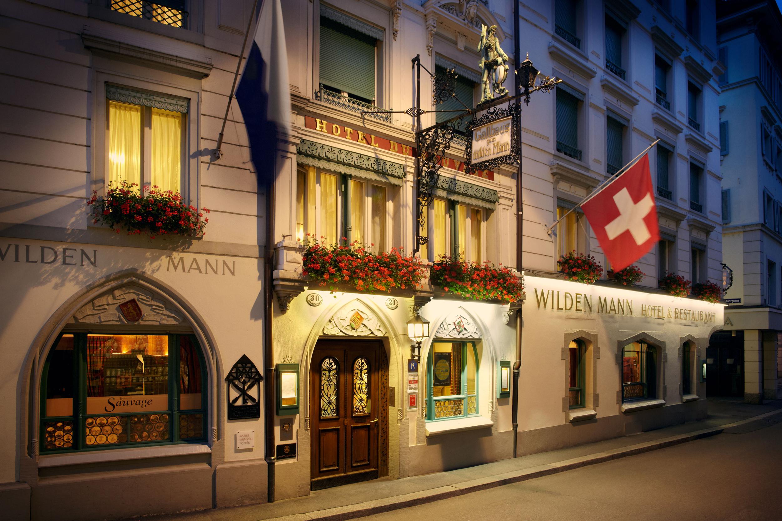 Romantik Hotel Wilden Mann Luzern Екстериор снимка
